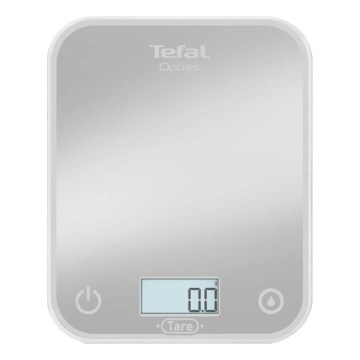Tefal - Keukenweegschaal OPTISS 2xAAA grijs