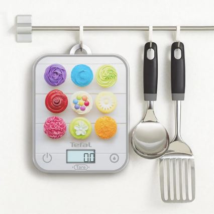 Tefal - Keukenweegschaal OPTISS 2xAAA kleurrijk