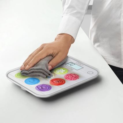 Tefal - Keukenweegschaal OPTISS 2xAAA kleurrijk