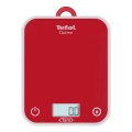 Tefal - Keukenweegschaal OPTISS 2xAAA rood