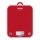 Tefal - Keukenweegschaal OPTISS 2xAAA rood
