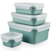 Tefal - Kit de boîtes repas 4 pce MSEAL COLOR vert