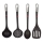 Tefal - Kit d'ustensiles de cuisine 4 pcs INGENIO noir