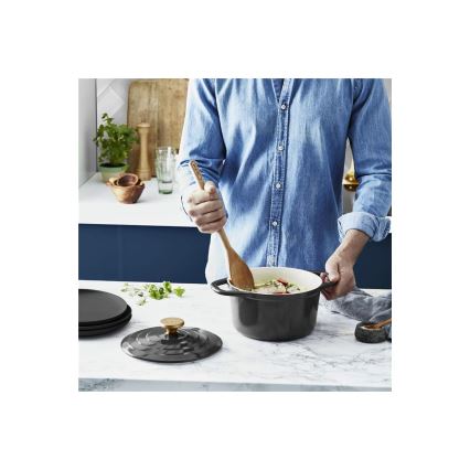 Tefal - Kookpan met deksel AIR 20 cm antraciet