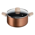 Tefal - Kookpan met deksel RESPECT Ø 24 cm
