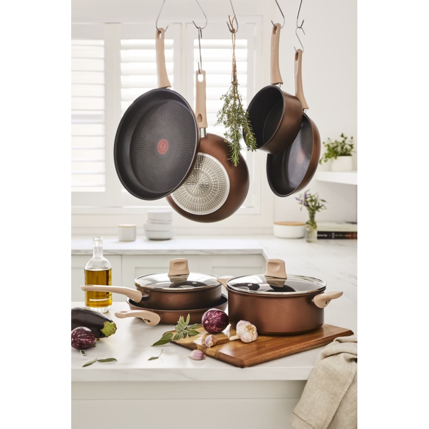Tefal - Kookpan met deksel RESPECT Ø 24 cm