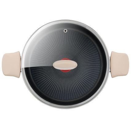 Tefal - Kookpan met deksel RESPECT Ø 24 cm