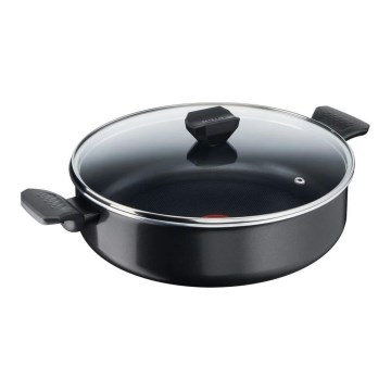 Tefal - Lage braadpan met deksel  SIMPLY CLEAN 28 cm