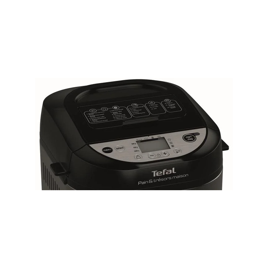 Tefal - Machine à pain PAIN&TRESORS 700W/230V noir