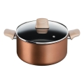 Tefal - Marmite avec couvercle RESPECT Ø 24 cm