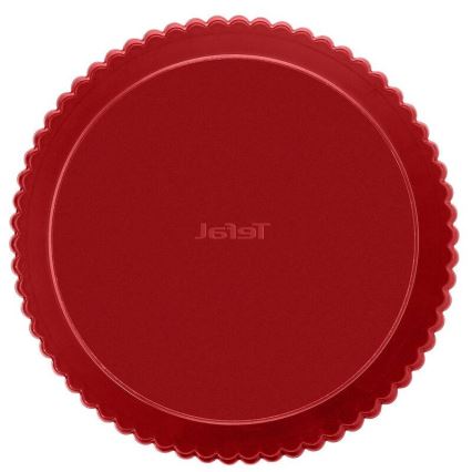 Tefal - Moule à gâteau avec base amovible DELIBAKE 28 cm rouge