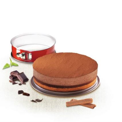 Tefal - Moule à gâteau pliable DELIBAKE 23 cm rouge