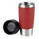 Tefal - Mug de voyage 360 ml TRAVEL MUG acier inoxydable/rouge
