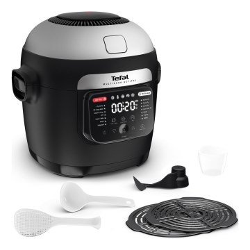 Tefal - Multicuiseur multifonction et friteuse à air chaud 2 en 1 MULTICOOK ACTIFRY 1334W/230V 6 l