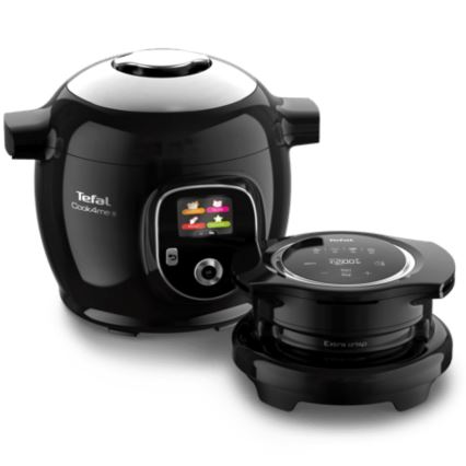 Tefal - Autocuiseur électrique multifonction avec accessoires 6 l 1600W/230V noir