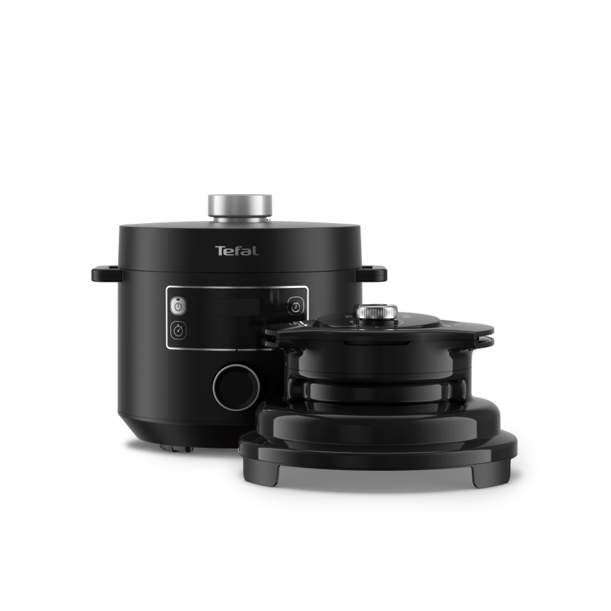 Tefal - Multifunctionele elektrische snelkookpan 7,6 l 1200 W/230 V zwart