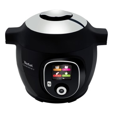 Tefal - Multifunctionele elektrische snelkookpan met accessoires, 6 L, 1600 W / 230 V, zwart
