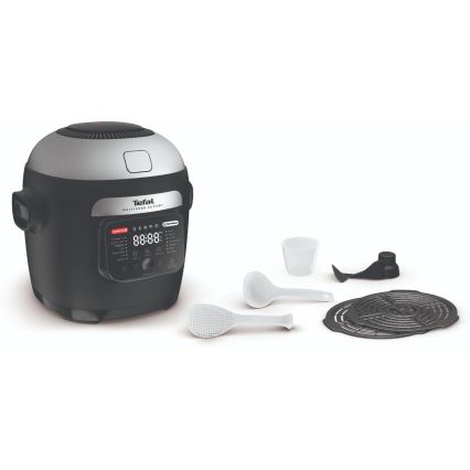 Tefal - Multifunctionele kookpan en heteluchtfriteuse 2-in-1 MULTICOOK ACTIFRY 1334W/230V 6 l