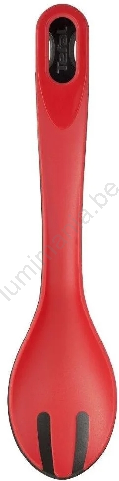 TEFAL INGENIO Paletta Forata Angolare K1180314 - Rossa E Nera, Resistente Al Calore - 3