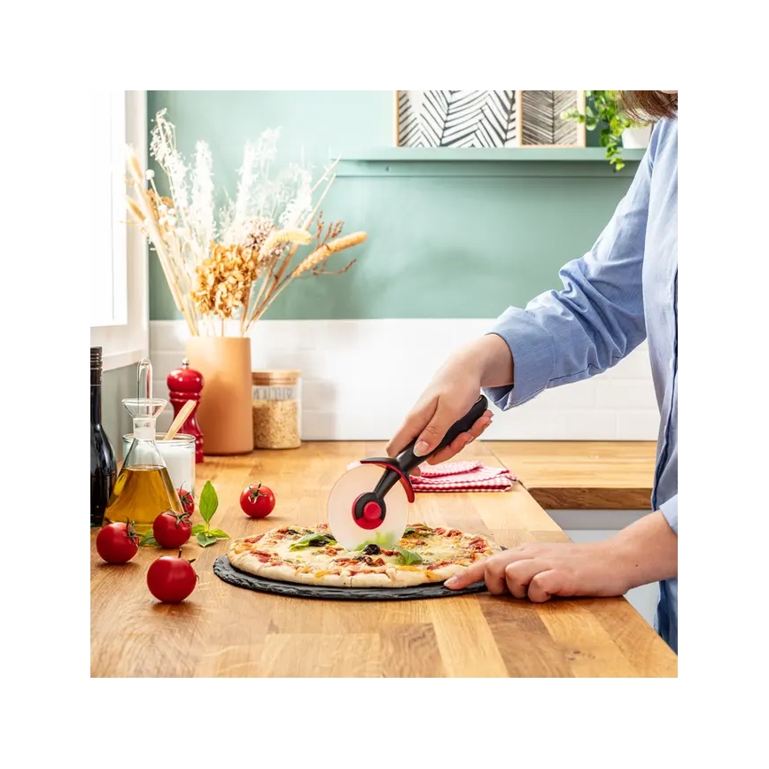 Tefal - pizza snijder INGENIO roestvrij/zwart