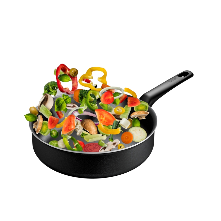 Tefal - Poêle haute ACCESS 24 cm avec couvercle