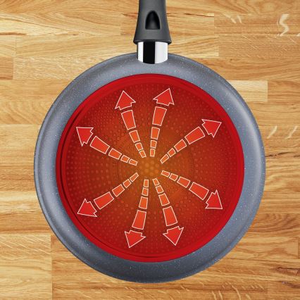 Tefal - Poêle Wok HARD STONE 28 cm