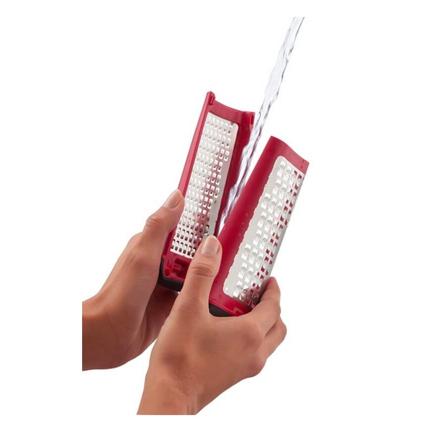Tefal - Râpe manuelle double face INGENIO acier inoxydable/noir