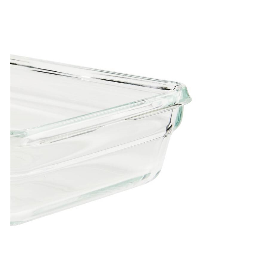 Tefal - Récipient alimentaire 0,6 l MSEAL GLASS rouge/verre