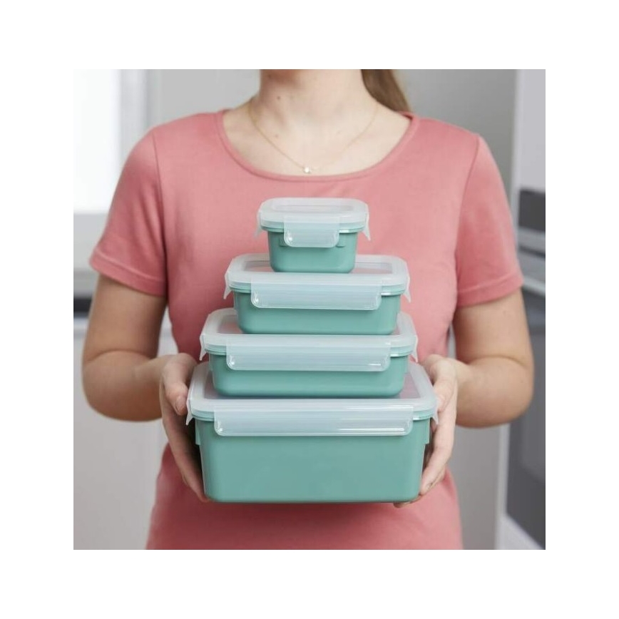 Tefal - Récipient alimentaire 0,8 l MSEAL COLOR vert