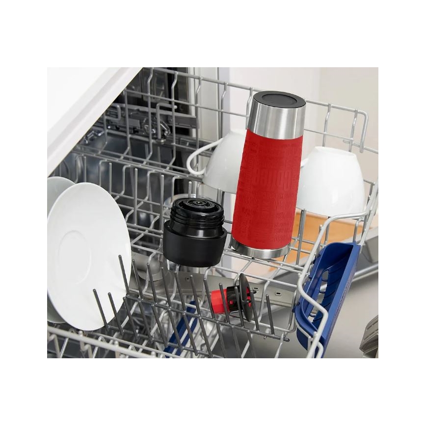 Tefal - Reismok 500 ml TRAVEL MUG roestvrij/rood