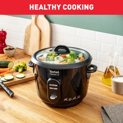 Tefal - Rijstkoker CLASSIC 500W/230V 3 l zwart