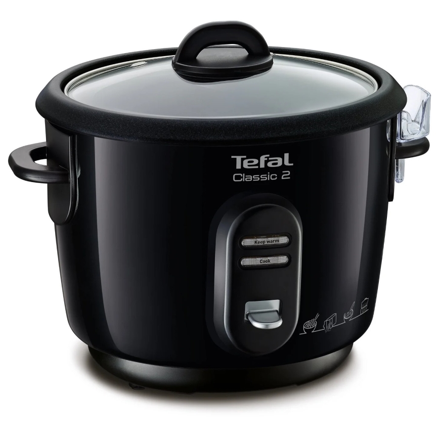 Tefal - Rijstkoker CLASSIC 500W/230V 3 l zwart