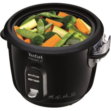 Tefal - Rijstkoker CLASSIC 500W/230V 3 l zwart