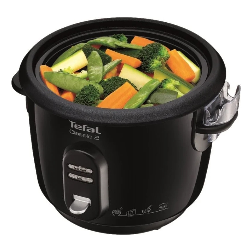 Tefal - Rijstkoker CLASSIC 500W/230V 3 l zwart