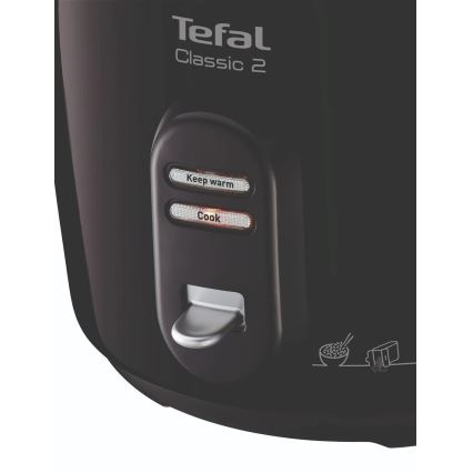 Tefal - Rijstkoker CLASSIC 500W/230V 3 l zwart