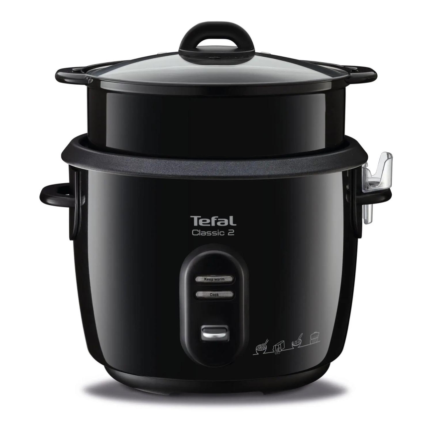 Tefal - Rijstkoker CLASSIC 600W/230V 5 l zwart