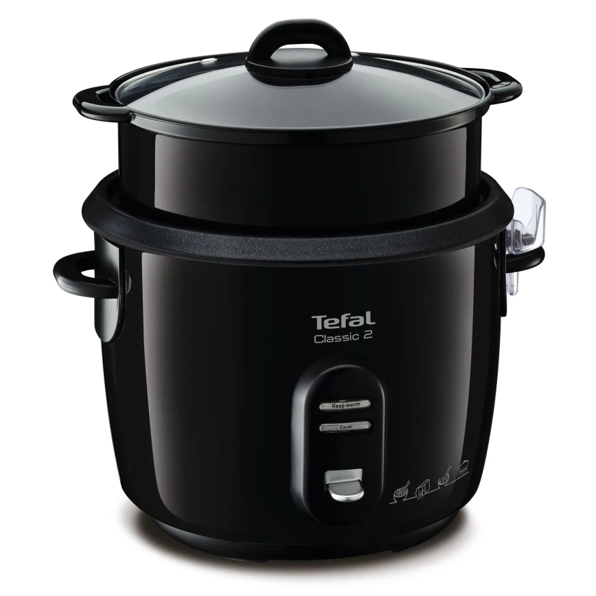 Tefal - Rijstkoker CLASSIC 600W/230V 5 l zwart