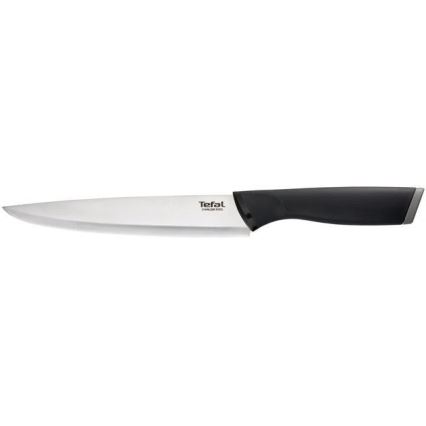 Tefal - Roestvrijstalen vleesmes COMFORT 20 cm glanzend chroom/zwart