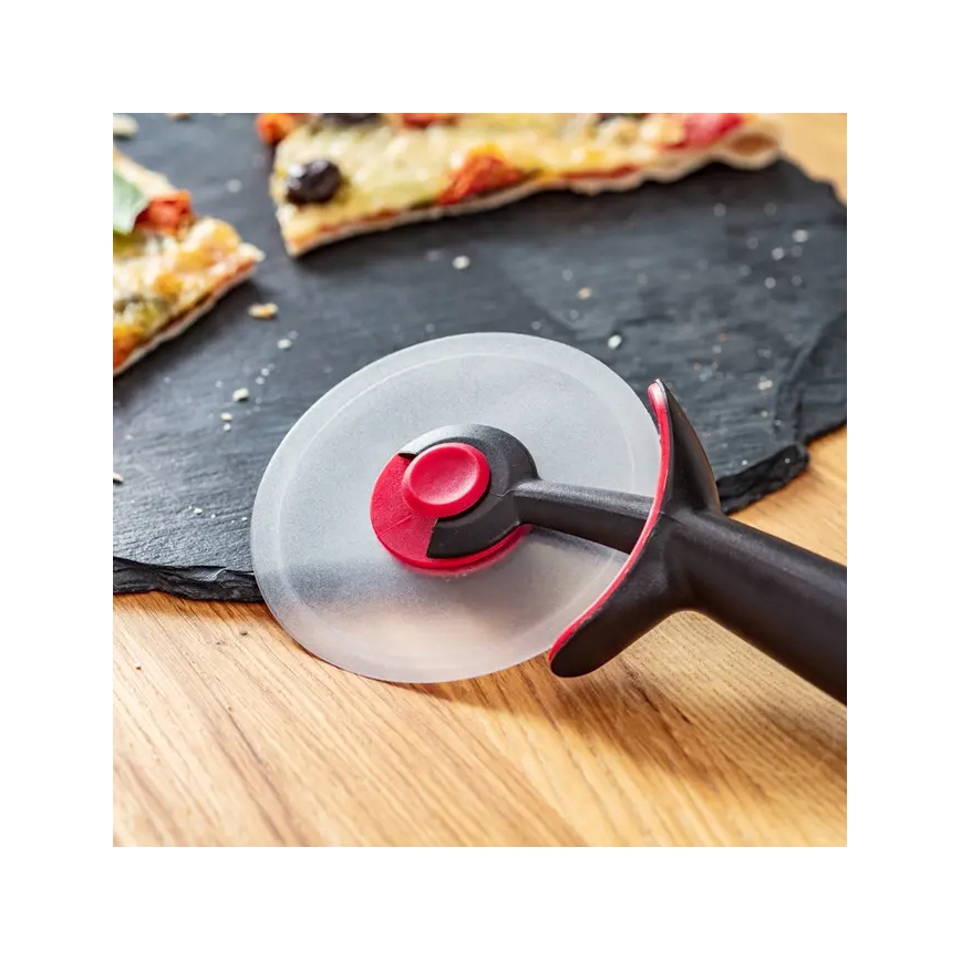 Tefal - Roulette à pizza INGENIO acier inoxydable/noir