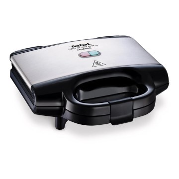 Tefal - Sandwich maker ULTRACOMPACT 700W/230V zwart/chroom