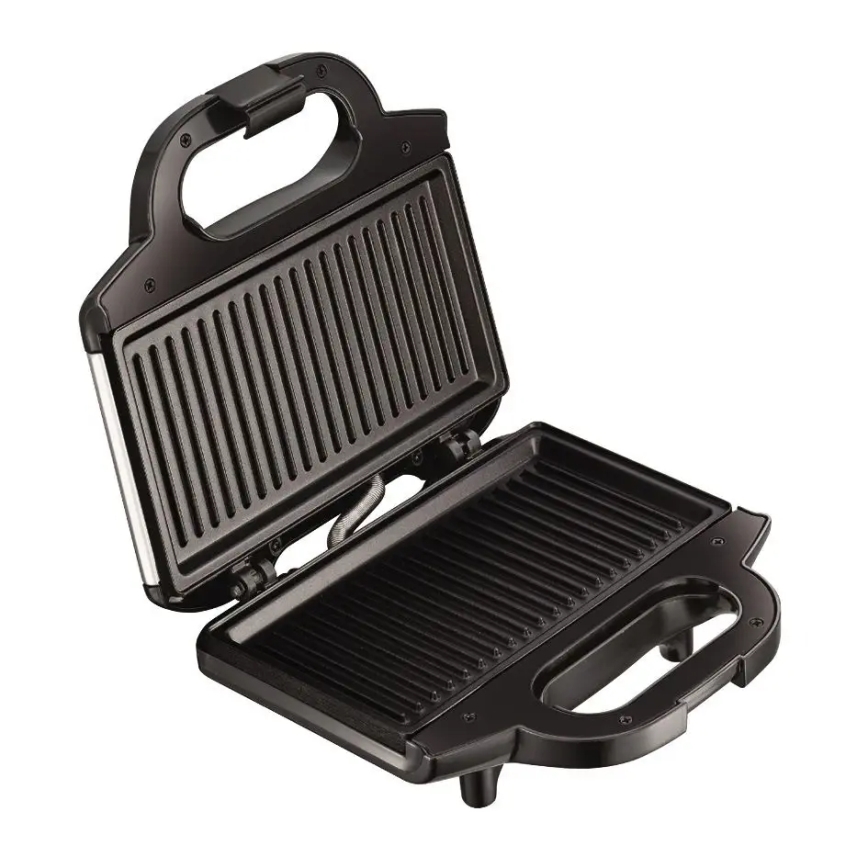 Tefal - Sandwich maker ULTRACOMPACT 700W/230V zwart/chroom