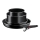 Tefal - Service d'ustensiles de cuisine 5 pce INGENIO EASY COOK &CLEAN BLACK