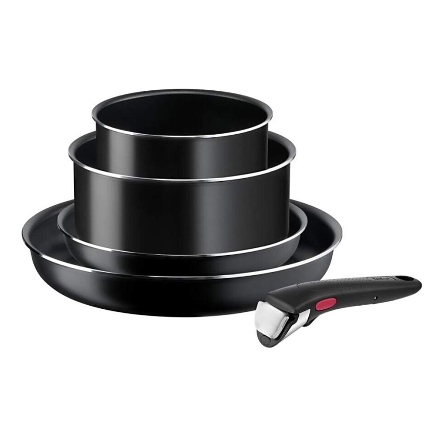 Tefal - Service d'ustensiles de cuisine INGENIO XL FORCE avec surface en titane 5 pcs