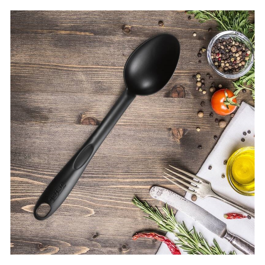 Tefal - Set keukengerei 9 st. BIENVENUE zwart