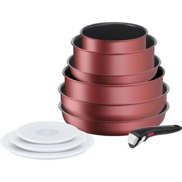 Tefal - Set kookgerei 10 st. INGENIO DAILY CHEF koper