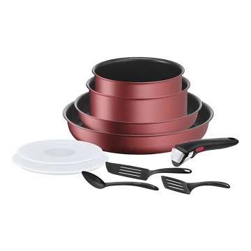 Tefal - Set kookgerei 10 st. INGENIO DAILY CHEF koper