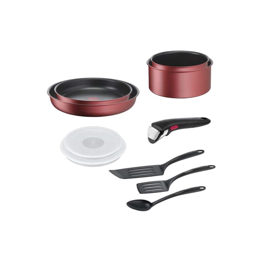 Tefal - Set kookgerei 10 st. INGENIO DAILY CHEF koper