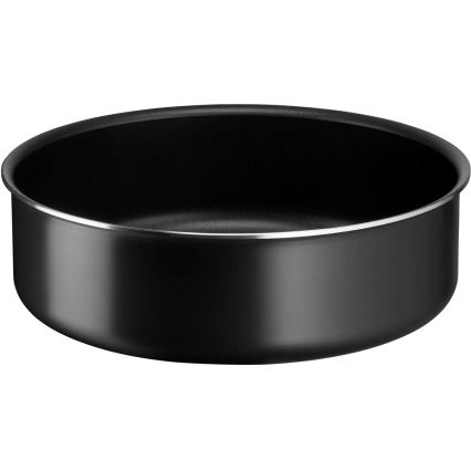 Tefal - Set kookgerei 10 st. INGENIO EASY COOK & CLEAN BLACK