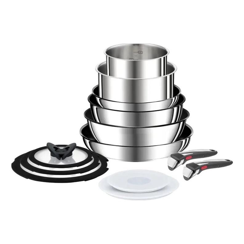 Tefal - Set kookgerei 13-delig INGENIO PREFERENCE RVS