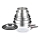 Tefal - Set kookgerei 13-delig INGENIO PREFERENCE RVS